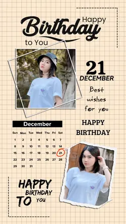 BIRTHDAY 21 DECEMBER