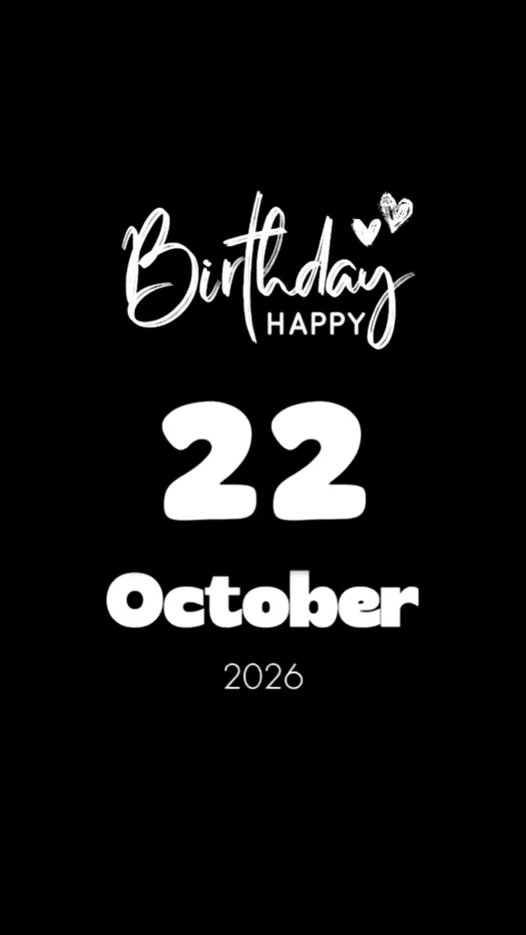 bday 22 october 