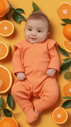 Orange baby