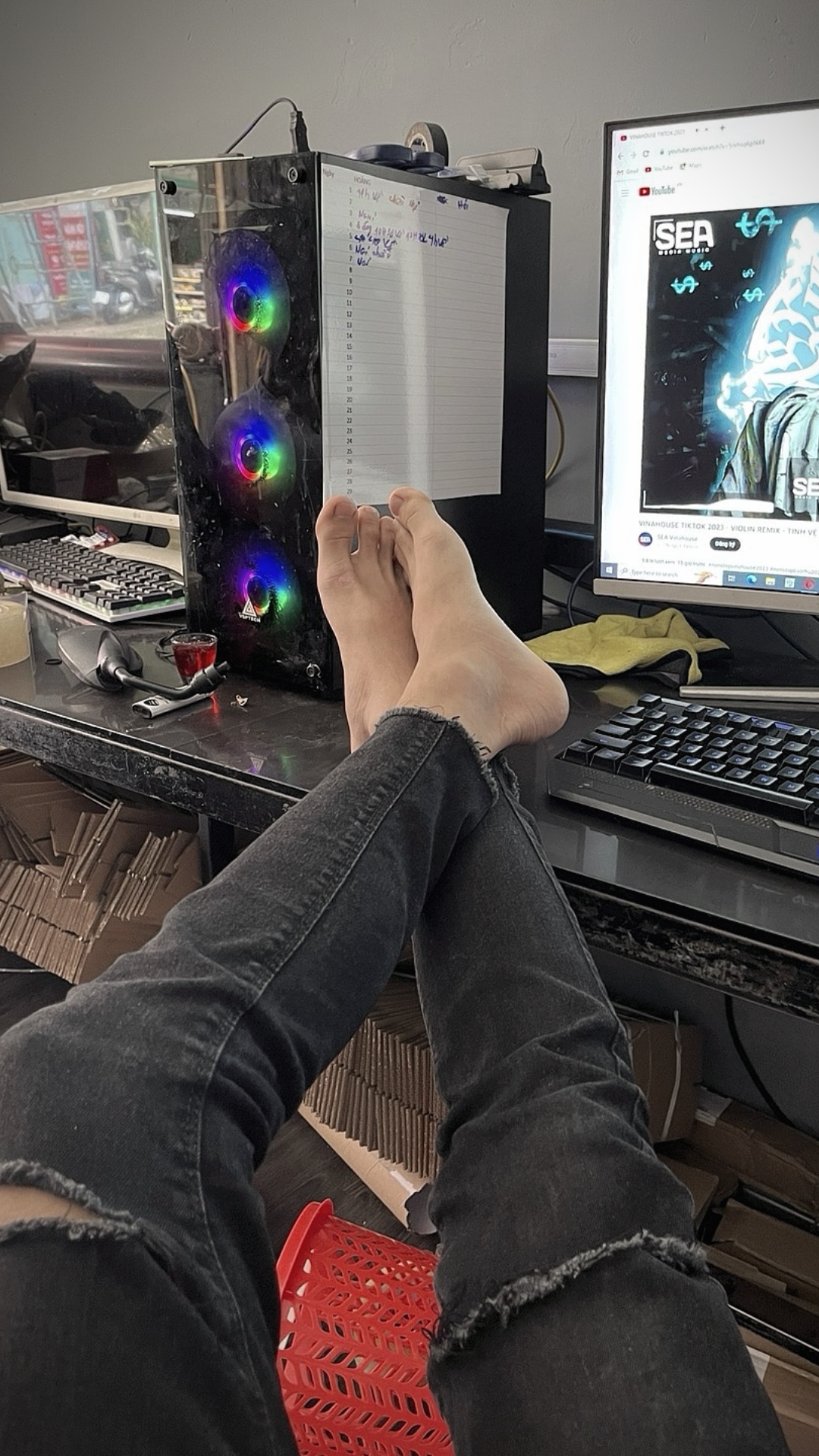 Trình Chiếu + Màu