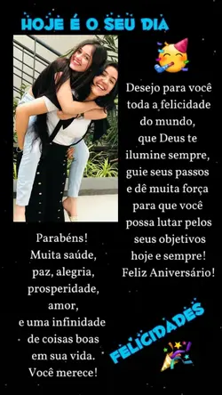feliz aniversário 