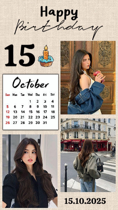 Birthday 15 October