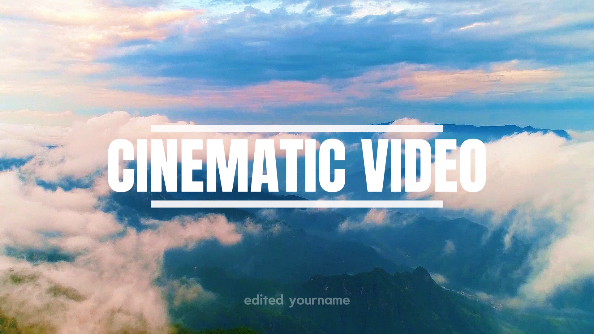 VIDÉO CINÉMATIQUE