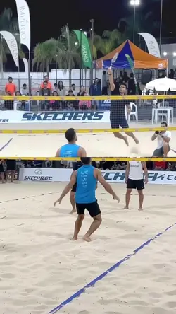 Night Beach Tennis Highlights