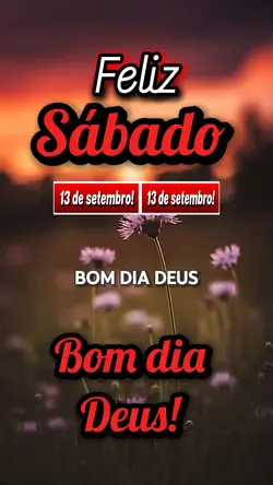 Sábado 13 setembro 