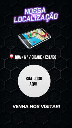 Nossa localização