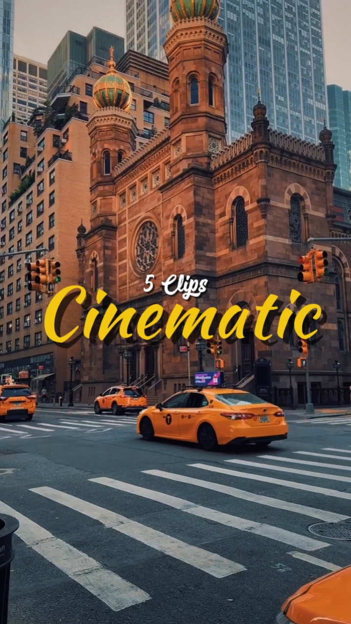 5 CLIPS CINEMATIC
