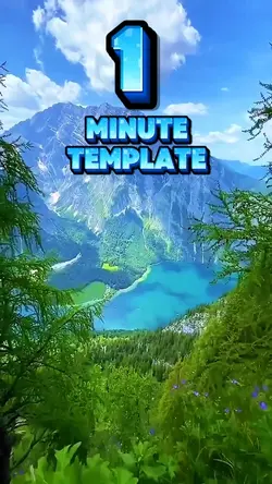 1 minute template