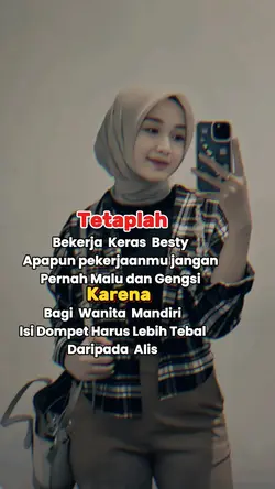 dompet harus tebal
