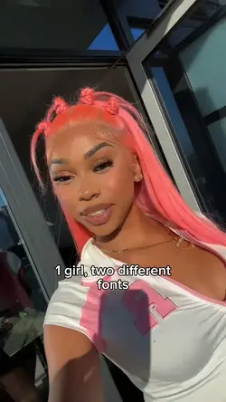 2 different fonts