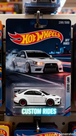Miniature hot wheels