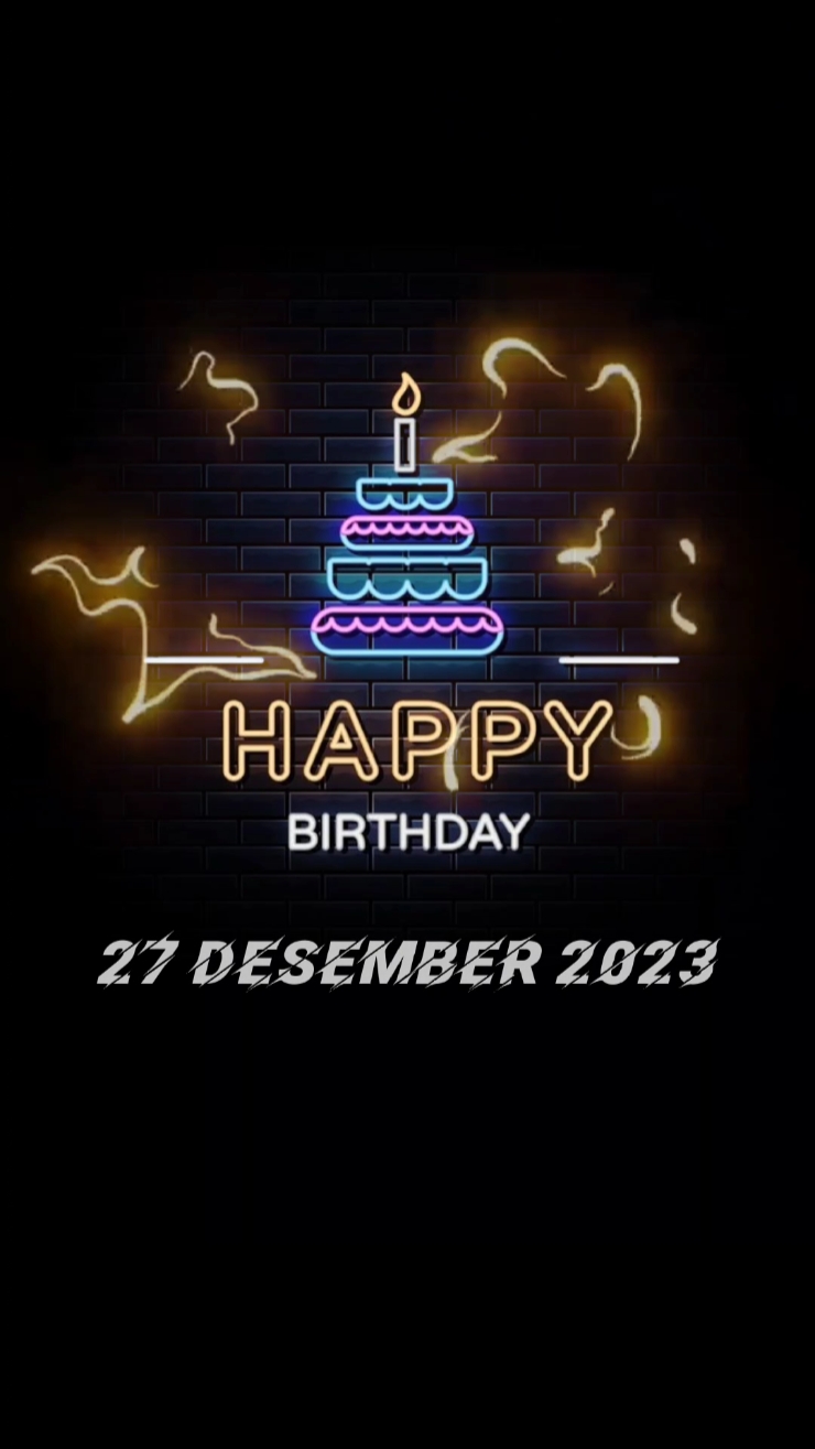 Birthday 27 DESEMBER