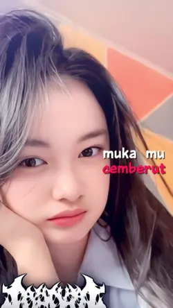 muka mu cemberut