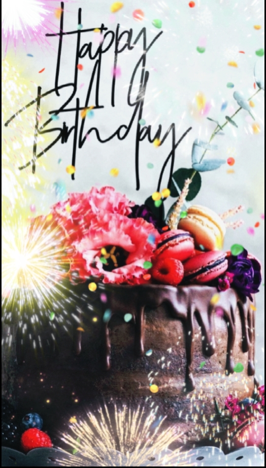 Confete de aniversário 