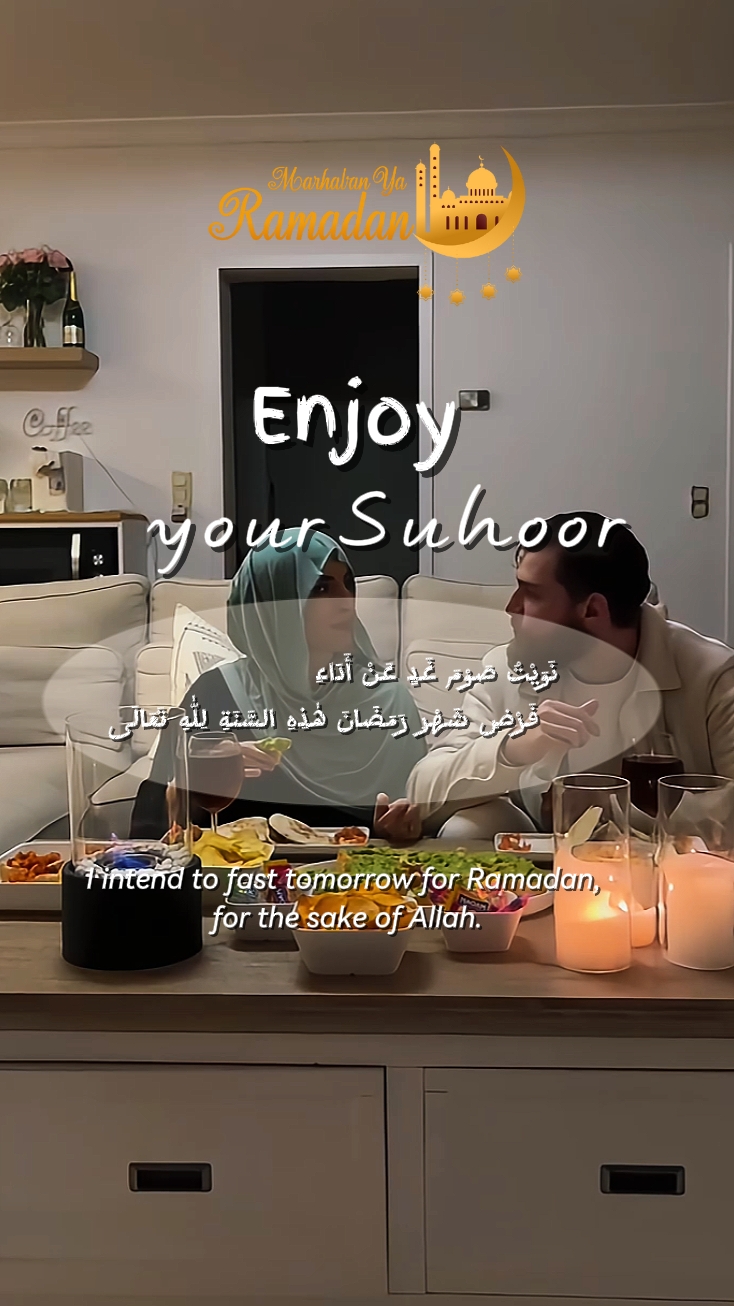 Nikmati sahur Anda