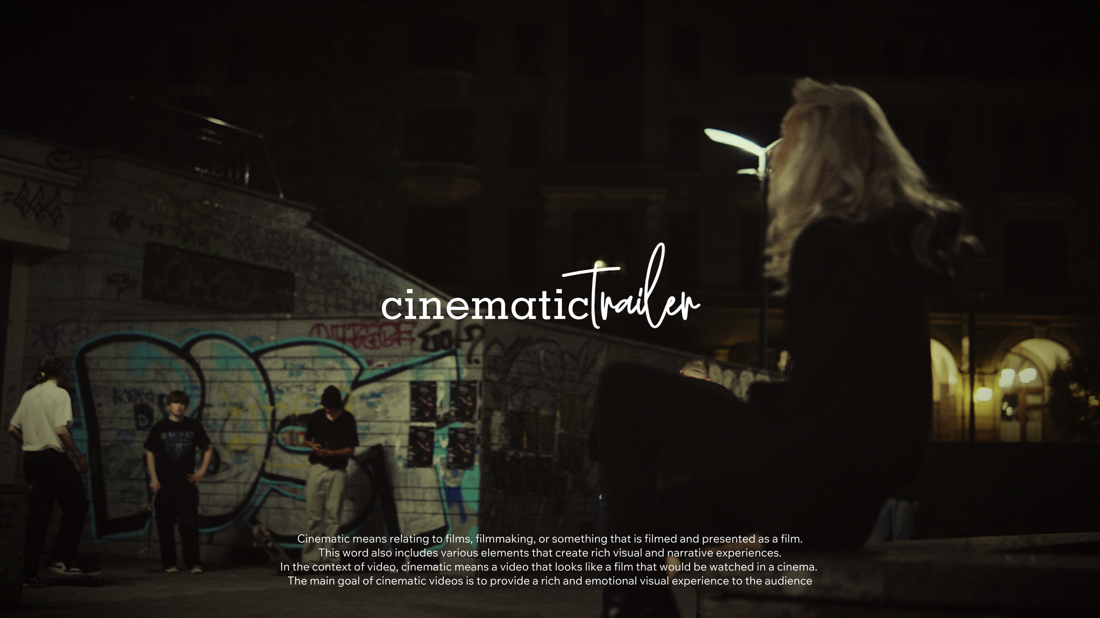 Tráiler Cinemático