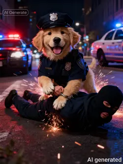 Dog Police Officer