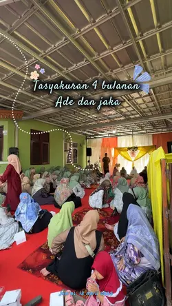 Tasyakuran 4 bulanan