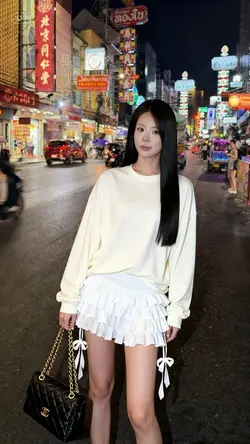 Mẫu AI phố trung