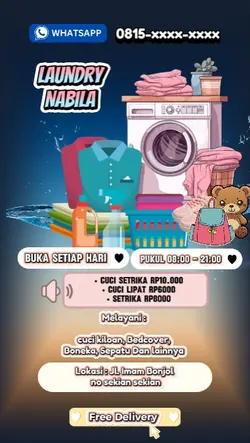 promosi laundry 