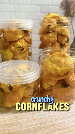 Crunchy cornflakes