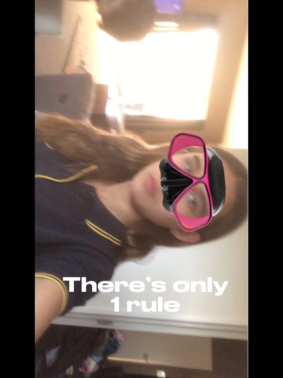 There’s only 1 rule