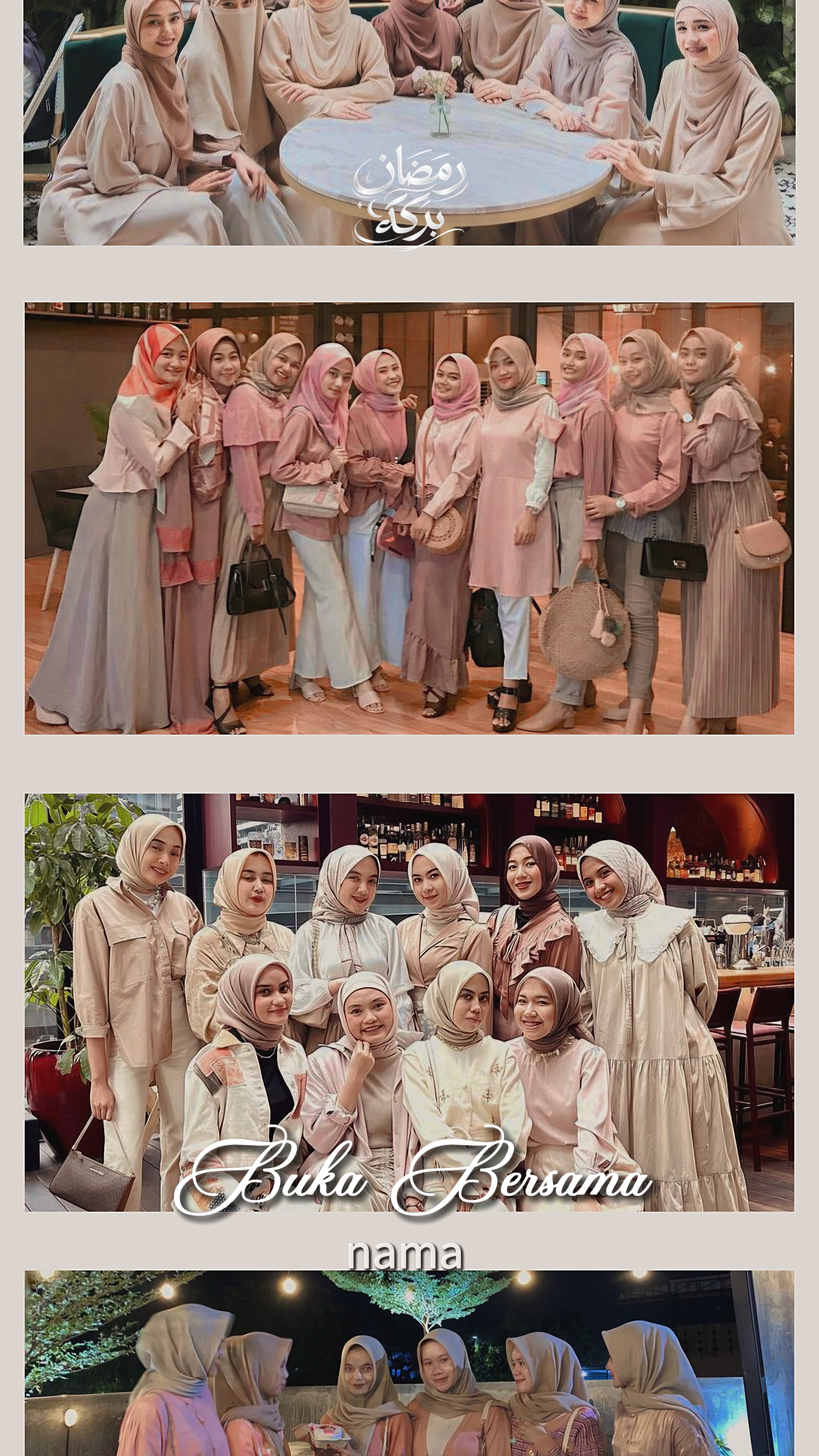 Foto buka bersama