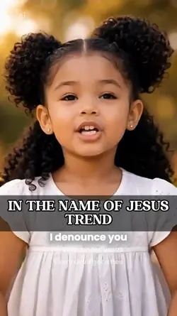 In the name of Jesus