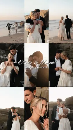 Wedding photo moment