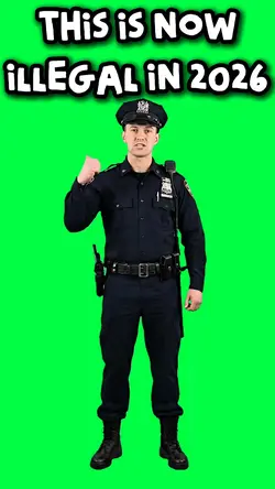 NOW ILLEGAL IN 2026