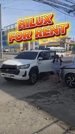 Hilux for rent