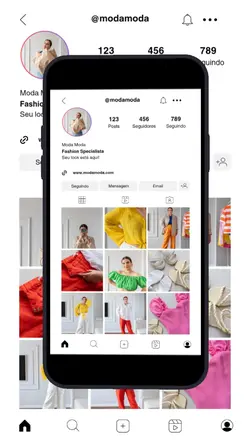 Mockup Instagram