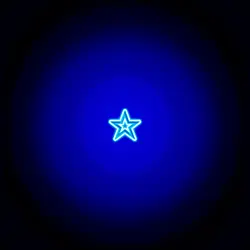 blue star template