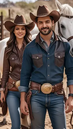 cowboy couple