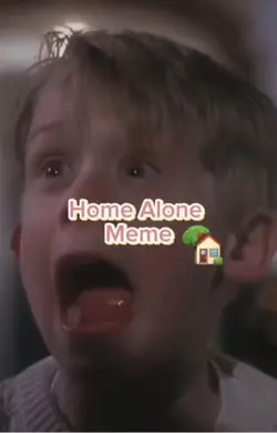 Home alone meme