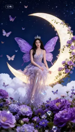 Purple moon