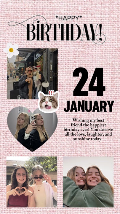 HBD 24 JANUARY 