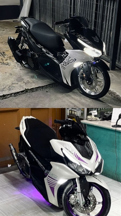 2 foto motor kece