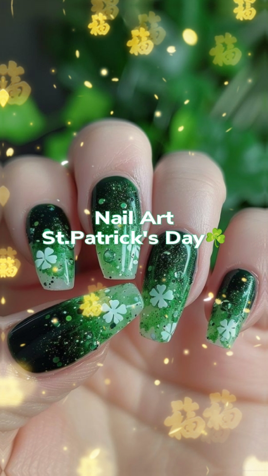 Arte De Uñas San Patricio