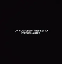 mon Youtubeur pref