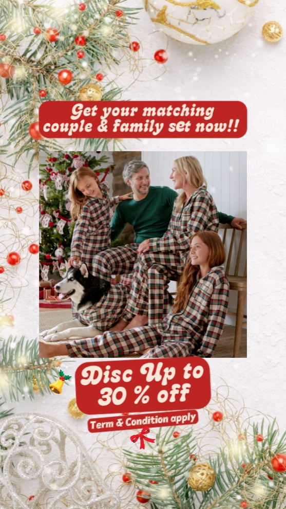 Promoción de venta de pijamas