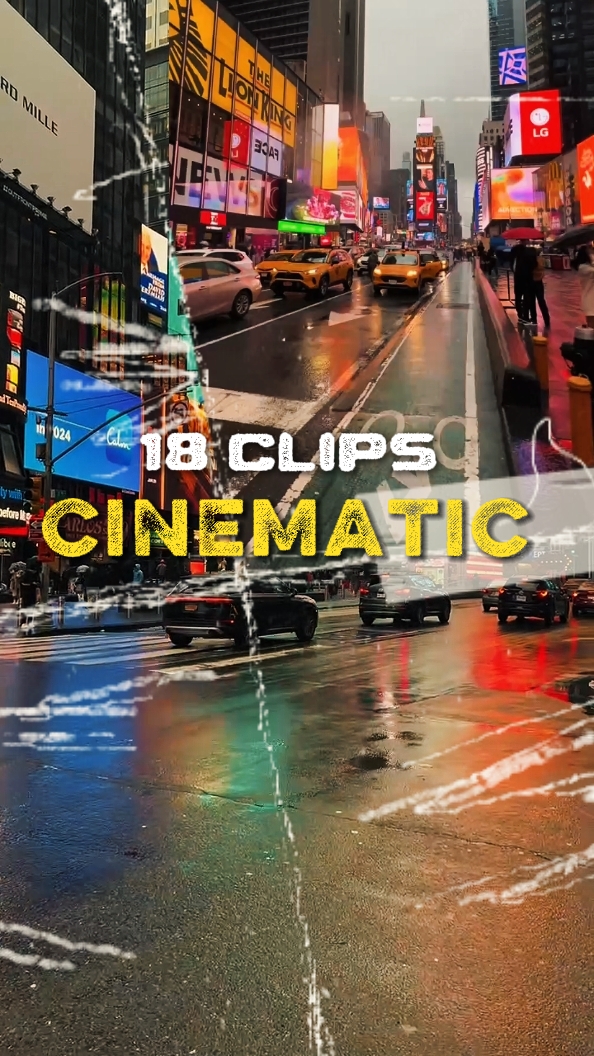 18 clips cinématiques 