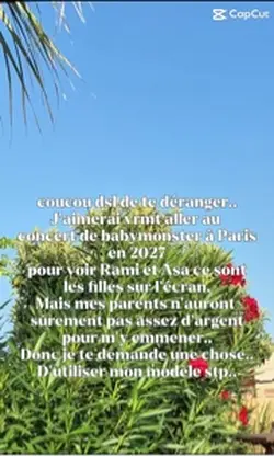 Modèle d’une fille