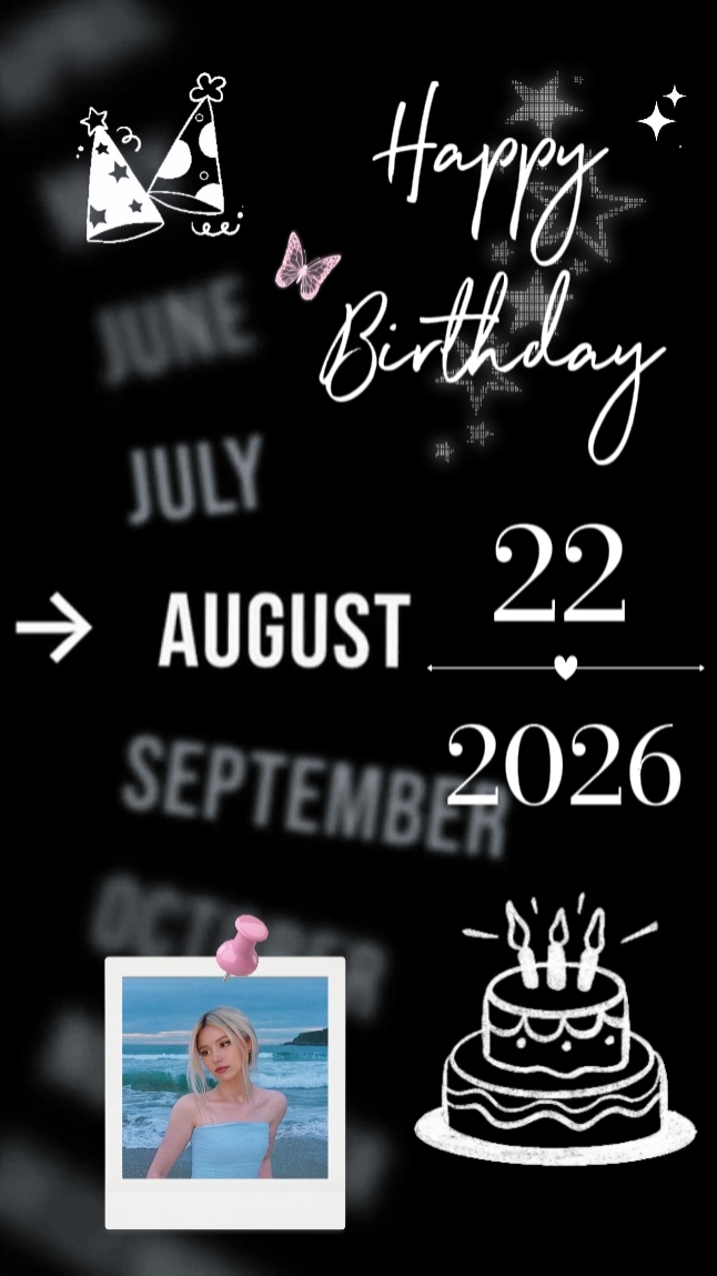 HBD 22 AUGUST 2026