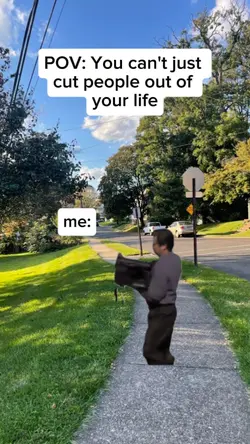 u cant just cut ppl