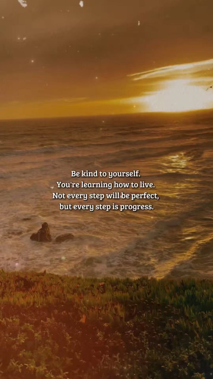 Be kind to yourself