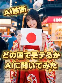 どの国でモテる?