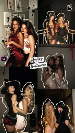 halloween collage 