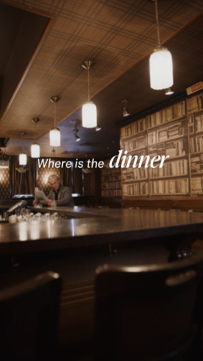 Cinematic restaurant