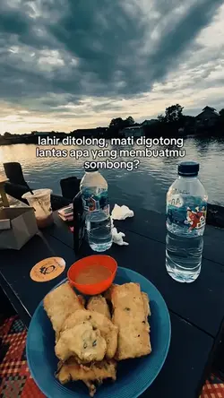 lahir ditolong, mati